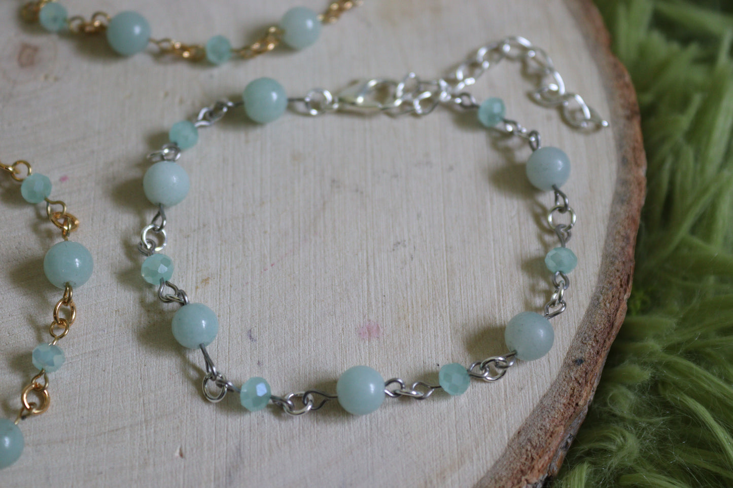 Amazonite Crystal Bracelets