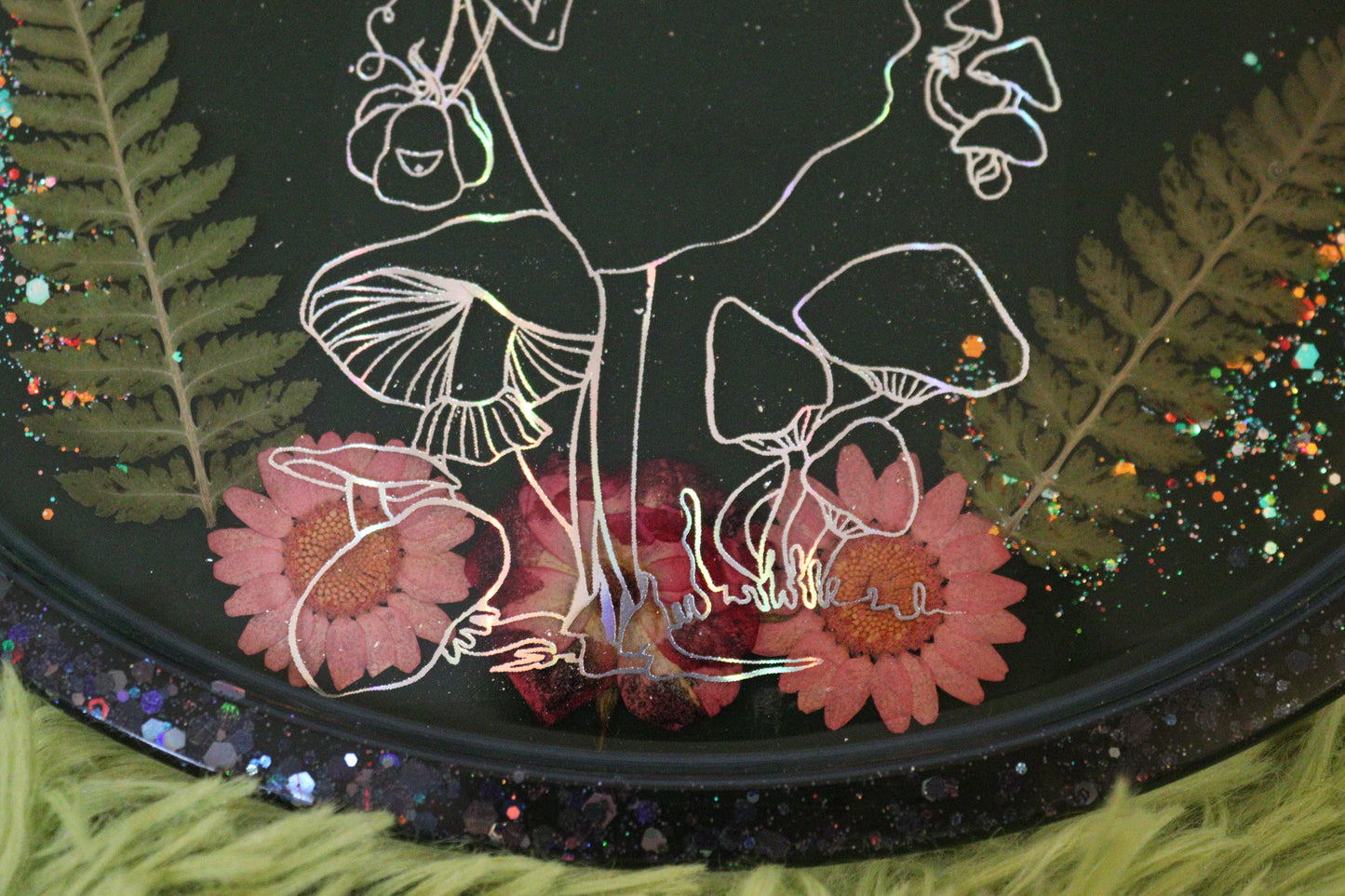 Witch of the Forest Large Oval Tray