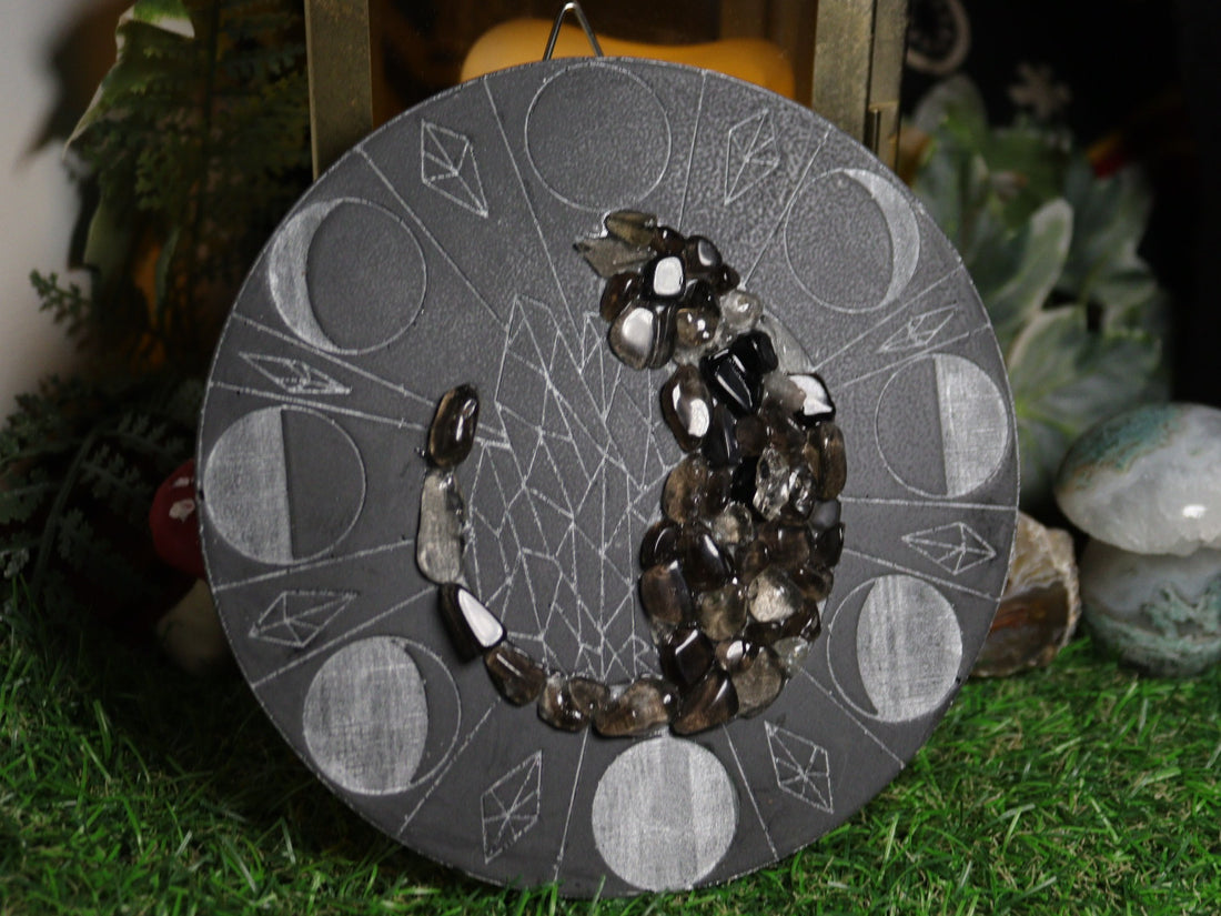 How To: Inlaying Crystals and Keeping Their Shine When Sealing