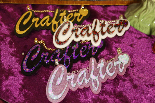 'Crafter' Glitzy Wall Hangings