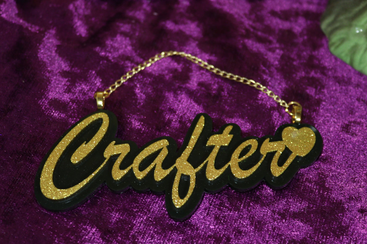 'Crafter' Glitzy Wall Hangings