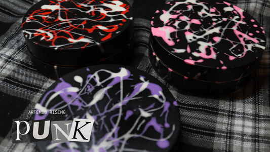 Paint Splatter Coaster Sets