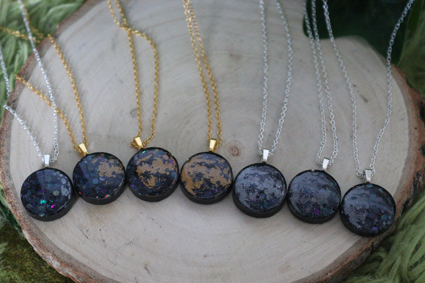 Moon Phase Pendants