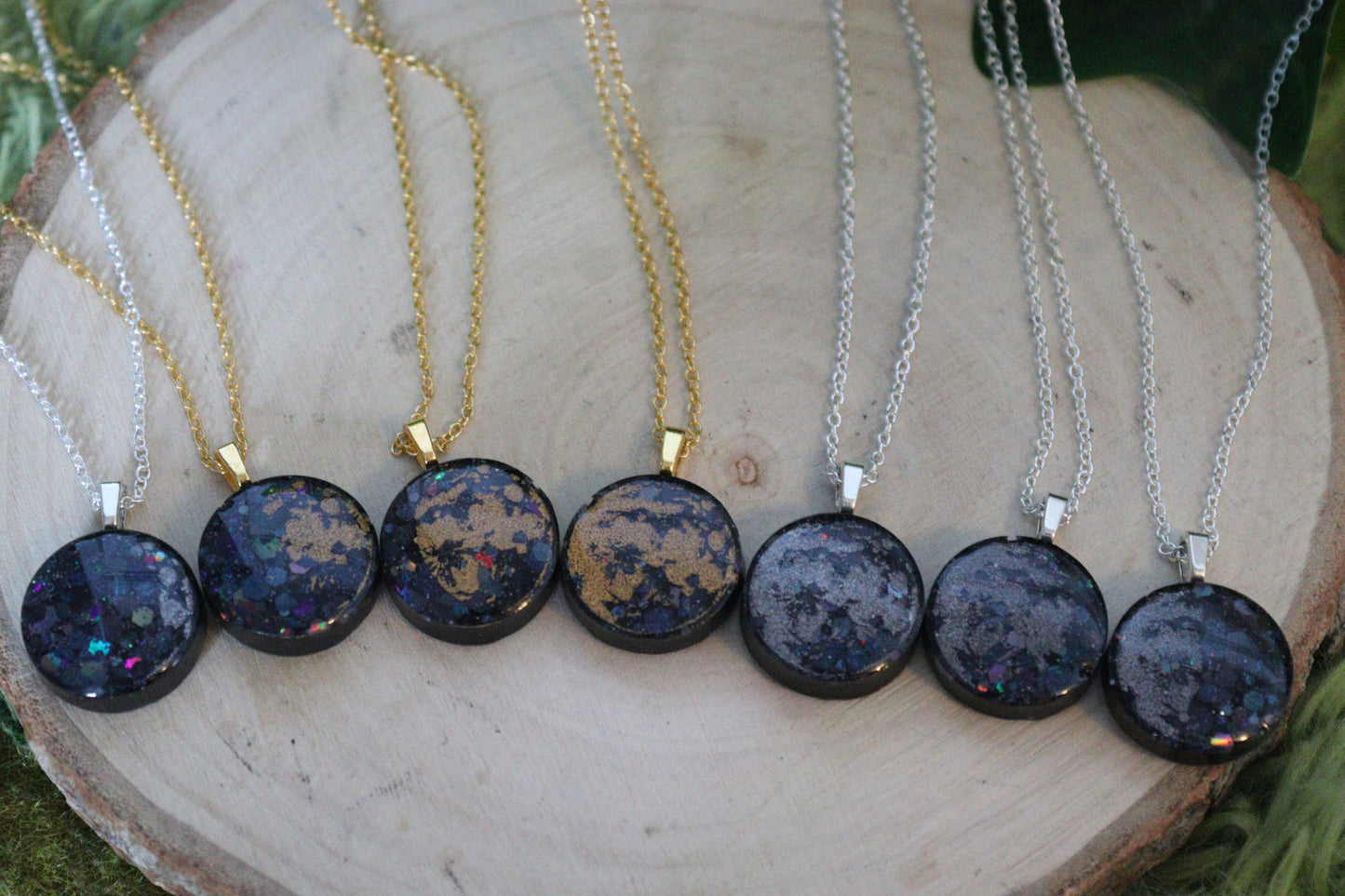 Moon Phase Pendants