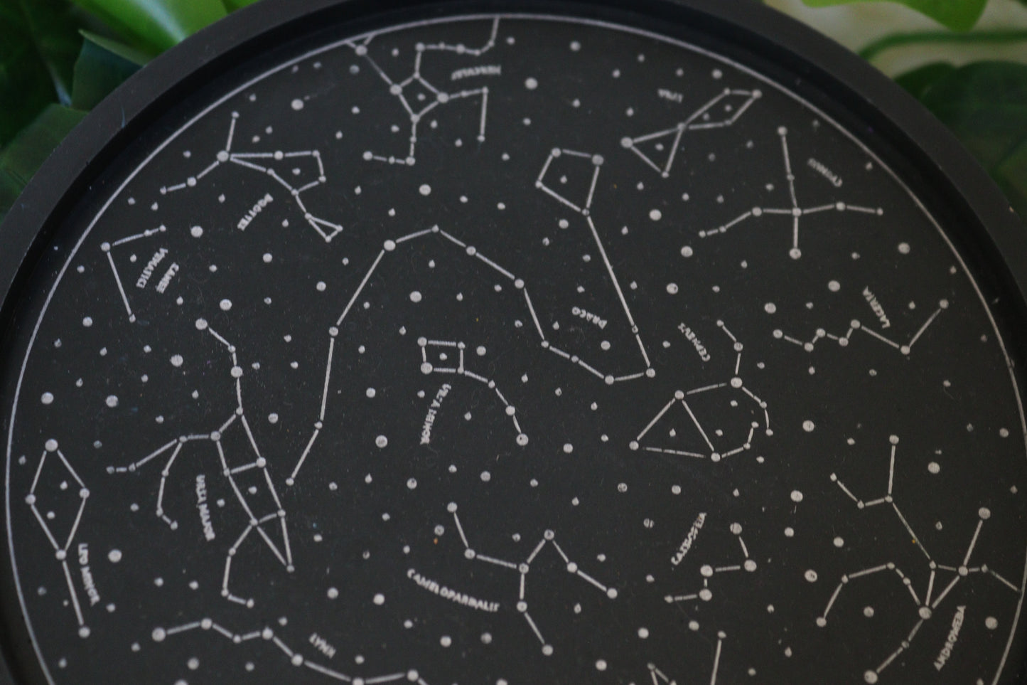 Navy & Silver Constellations Trinket Tray